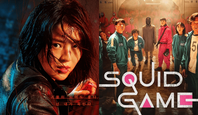 My name se suma a Squid game y son tendencia global. Foto: composición/Netflix