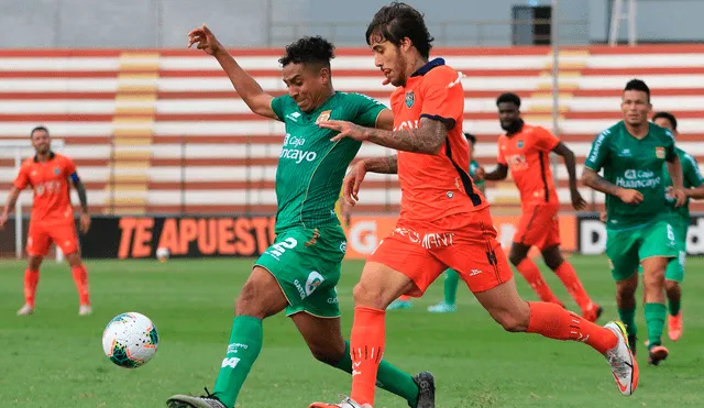 César Vallejo y Sport Huancayo igualaron por la fecha 15 de la fase 2 de la Liga 1 Betsson. Foto: LigaFutProf