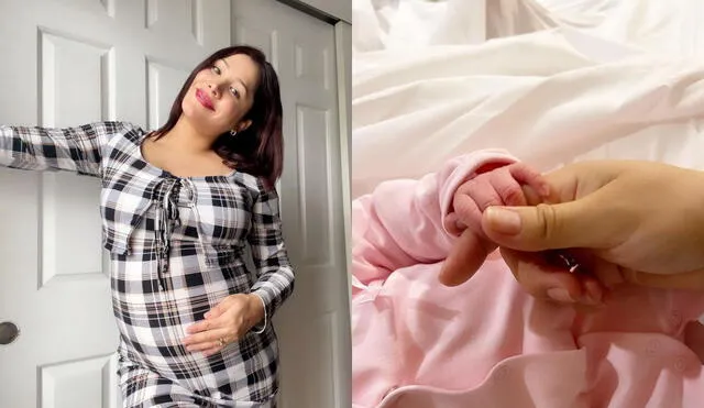 Lesly Castillo se convierte en madre por segunda vez. Foto: composición/Instagram/Lesly Castillo