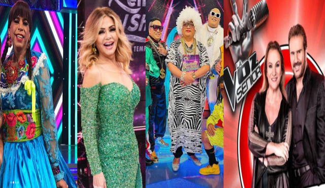 El público pudo elegir entre Reinas del show, El reventonazo de la Chola, La voz senior y JB en ATV. Foto: Instagram