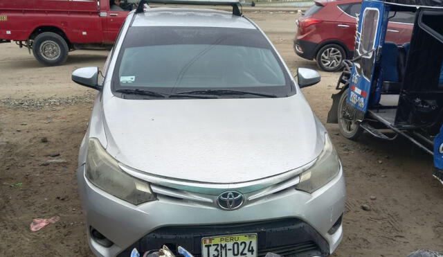 Automóvil estaba escondido en un car wash del sector Manuel Arévalo. Foto: PNP