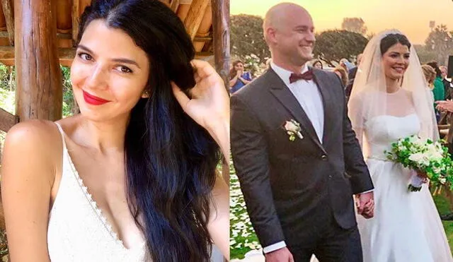 Nicole Faverón contrajo matrimonio con Jonas Nitschack en 2018. Foto: Instagram