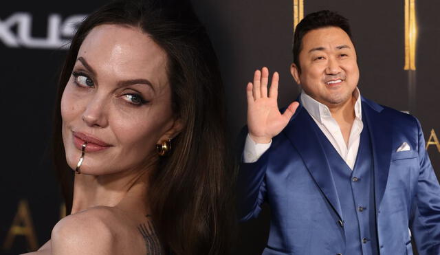 ¿Qué pasó con Angelina Jolie y Ma Dong Seok en Eternals? Foto: Marvel