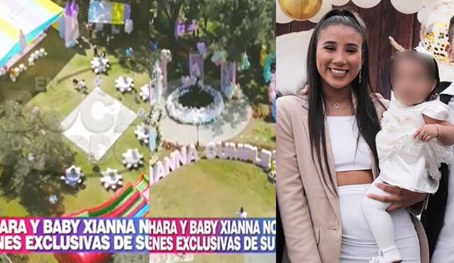Samahara Lobatón contó detalles sobre la fiesta de su hija Xianna. Foto: capturas América TV / Instagram