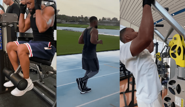 El actor de Hollywood realizó una publicación en su cuenta de Instagram donde muestra cómo en cinco meses ha cambiado drásticamente su físico al retomar el ejercicio. Foto: Will Smith/ Instagram.
