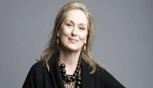 Meryl Streep protagonizará show de Apple TV +. Foto: difusión
