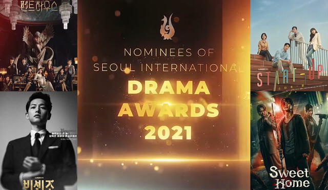 Nominados al Seoul International Drama Awards 2021. Foto: SDA