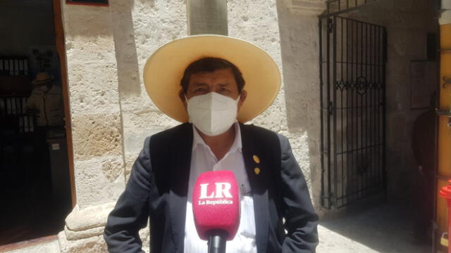 Alcalde de Lluta alertó caso y solicitó apoyo al GRA. Foto: Alexis Choque/ URPI