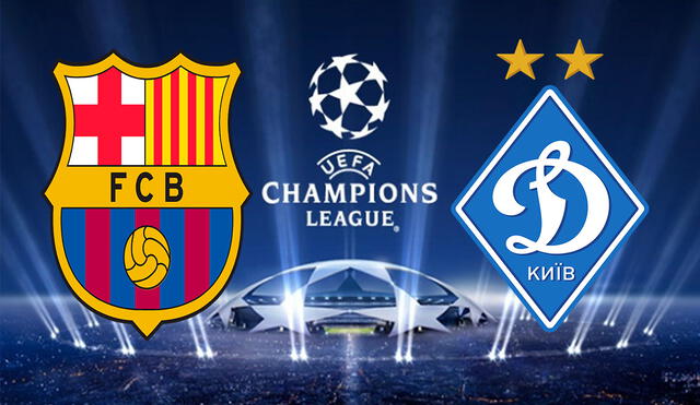 FC Barcelona vs. Dynamo Kiev disputarán la tercera fecha de la Champions League este miércoles 20 de octubre. Foto: composición/Twitter
