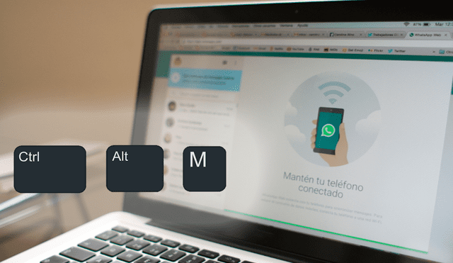 Este atajo de WhatsApp Web funciona en cualquier navegador. Foto: Zancada