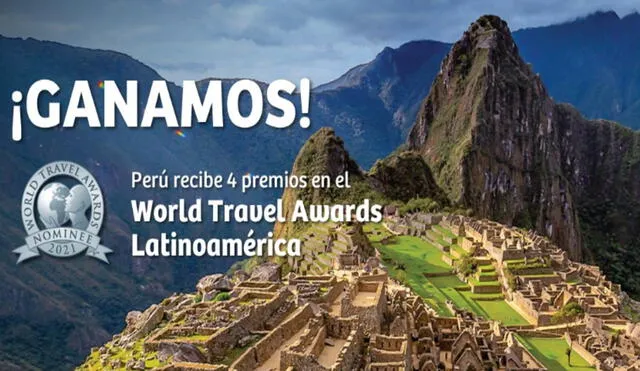 El Perú también se hizo acreedor de otros reconocimientos en premiación internacional. Foto: PromPerú