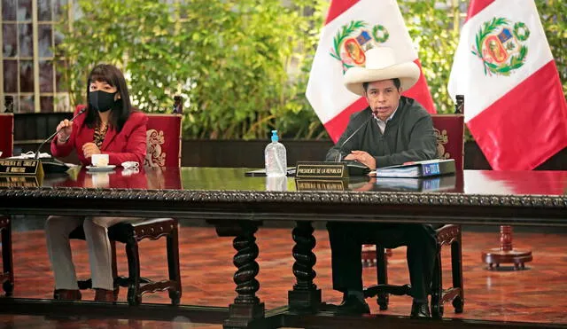 Esta es la segunda sesión de Consejo de Ministros del gabinete de Mirtha Vásquez. Foto: Presidencia