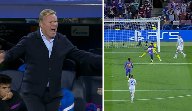 Ronald Koeman mandó al campo de juego a Ansu Fati en el segundo tiempo. Foto: captura/ESPN