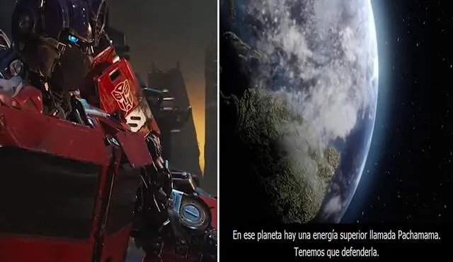 Peruano le dio un doblaje a quechua a escena de Transformers. Foto: composición/Universal Pictures