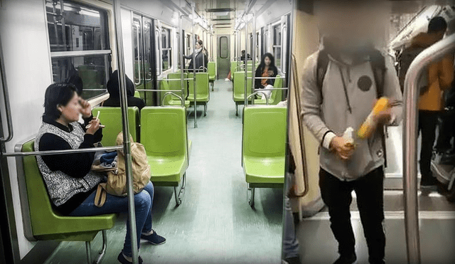 Una denuncia en redes sociales alertó a muchas mujeres sobre supuestos peligros en el Metro de Chile. Foto: composición/24 Horas
