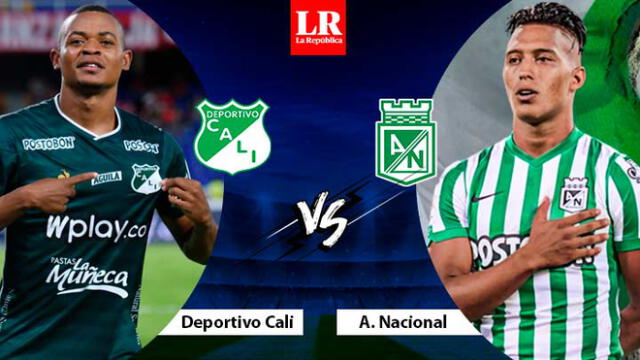 Deportivo Cali enfrentará a Atlético Nacional en el estadio Atanasio Girardot. Foto: La República