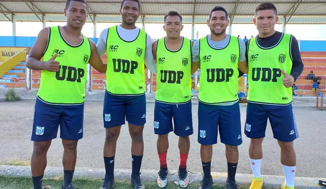Los jugadores que se suman al cuadro de Parachique. Foto: UDP