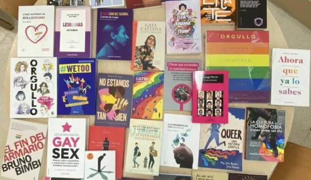 Entre los libros que han sido retirados están: No vine a ser carne, de Gata Cattana y Lesbianas, así somos, por Marta Fernández Herraiz y Kika Fumero.