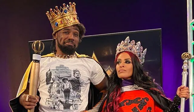 Xavier Woods y Zelina Vega se coronaron reyes del ring tras vencer a Finn Bálor y Doudrop, respectivamente. Foto: Austin Creed