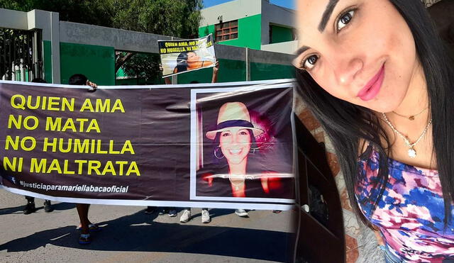 La familia de Mariella Baca sigue alzando su voz para pedir justicia. Foto: Ni una menos Lambayeque