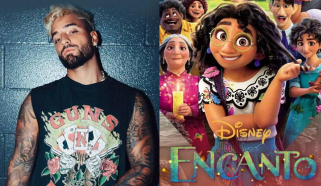 Maluma se mostró emocionado por su participación en la producción de Disney. Foto: Instagram / Disney