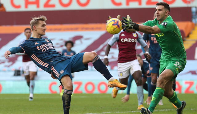 En la Premier League, el Arsenal vs. Aston Villa se perfila como uno de los partidos más emocionantes de la fecha. Foto: AFP