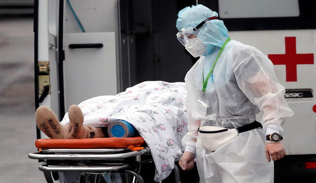 Rusia vive una nueva situación dramática a causa de la pandemia de COVID-19. Foto: EFE