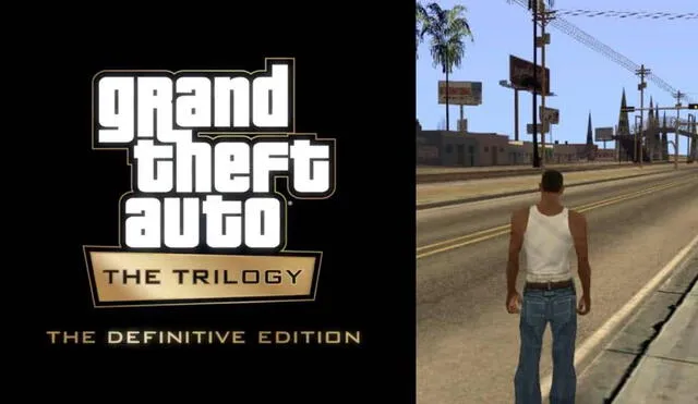 Mejores gráficos, iluminación, texturas y orientación al estilo de GTA V para los tres clásicos juegos de Grand Theft Auto (III, Vice City y San Andreas). Disponible para PS5, PS4, Xbox Series X|S, Xbox One, Nintendo Switch y PC. Foto: Composición LR