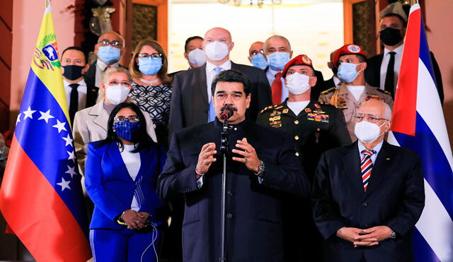 Maduro resaltó la relación que mantiene Venezuela con Cuba desde hace varios años. Foto: Prensa Miraflores