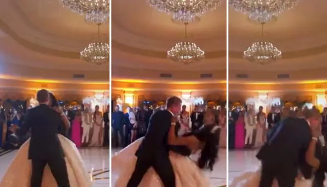 La novia compartió el clip en sus redes sociales y comentó que se divirtió viéndolo. Foto: captura de Instagram