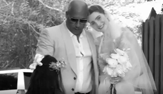 Meadow Walker compartió emotivas imágenes de su matrimonio. Foto: Instagram