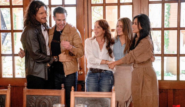 Elenco de Pasión de gavilanes se reencuentran para confirmar segunda temporada. Foto. Telemundo