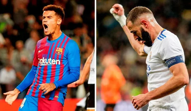FC Barcelona y Real Madrid jugarán el clásico español a las 9.15 a. m. (hora peruana). Foto: EE.