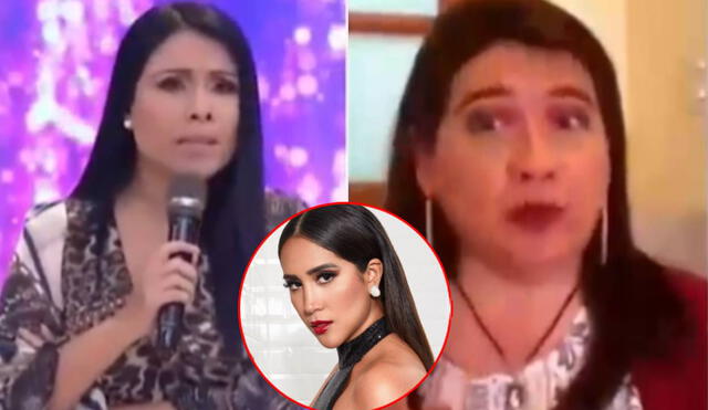 Tula Rodríguez indignada por opiniones de Rosa María Cifuentes sobre matrimonio de Melissa Paredes y Rodrigo 'Gato' Cuba. Foto: composición/ América TV/ Instagram