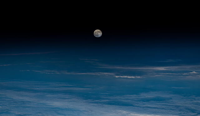 Cada año, la Luna se aleja del planeta azul a un ritmo de 3,8 cm. Foto: ESA