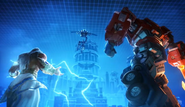 Los dioses se juntan con los personajes de Transformers para disputar batallas épicas. Foto: captura de YouTube.