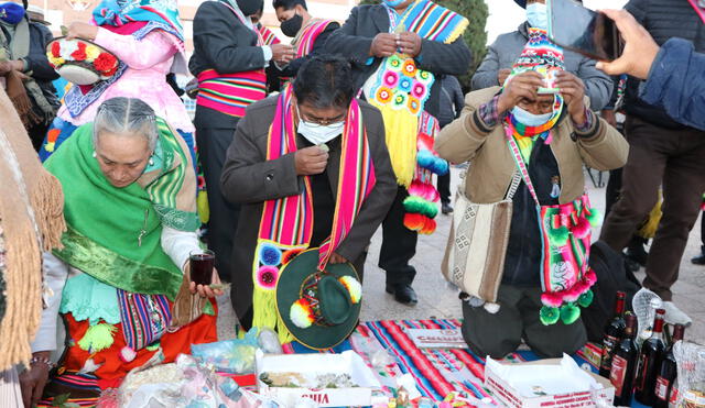 Alcaldes David Sucacahua encabezó las principales actividades de Juliaca. Foto: Municipalidad de San Román