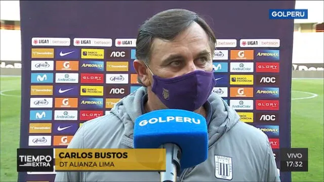 Carlos Bustos indicó que no alineará a algunos futbolistas en la última fecha del torneo peruano. Foto: GolPerú