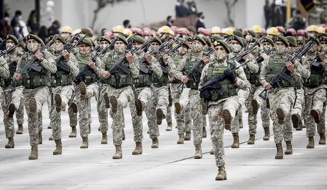 Cambios a la orden. El Ejército es el que tendrá más ascensos, los que regirán desde 2022. Foto: difusión