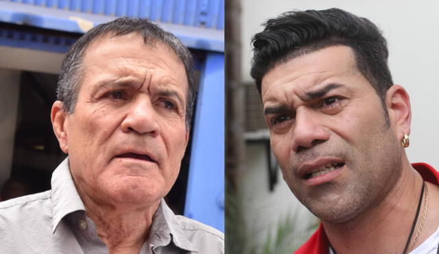 Miguel 'Chato' Barraza apenado por escándalos entre Carlos 'Tomate' Barraza y Vanessa López. Foto: composición/ La República