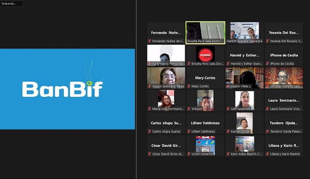 BanBif brinda talleres virtuales de Educación Financiera