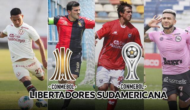 Liga 1: seis equipos lucharán por los cupos de Copa Libertadores y Copa Sudamericana. Foto: composición/La República