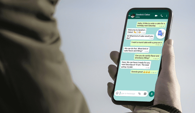 Puedes obtener una traducción rápida de tus mensajes de WhatsApp en más de 100 idiomas. Foto: composición/La República