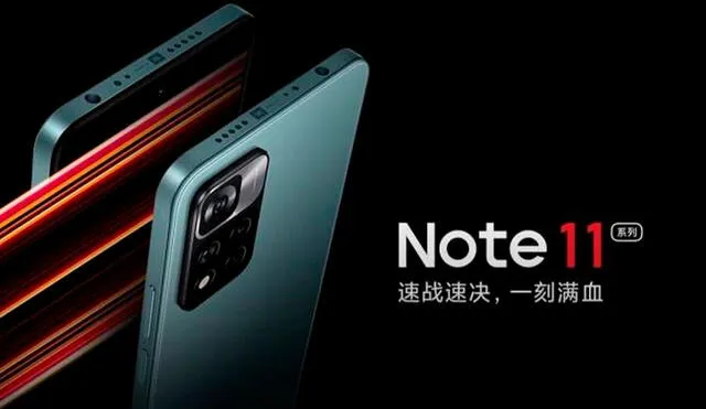 Xiaomi presentará pronto los nuevos Redmi Note 11, Redmi Note 11 Pro y Redmi Note 11 Pro+, equipos con especificaciones técnicas importantes. Foto: Redmi