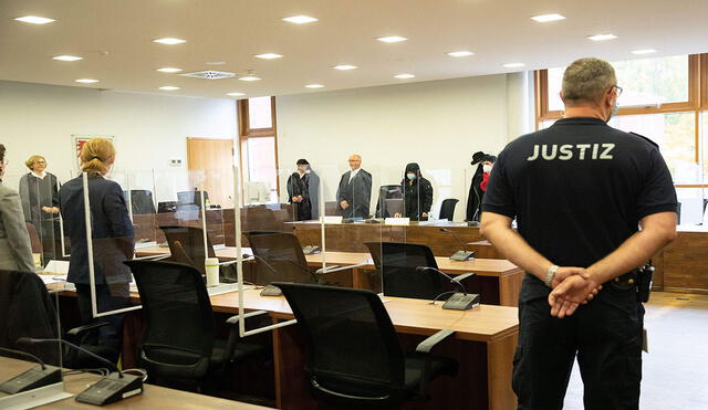 Este martes inició en Alemania el juicio. Foto: AFP