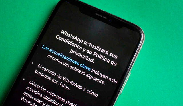 Los usuarios podrán seguir usando las funciones de WhatsApp, incluso si no aceptan las nuevas condiciones. Foto: El Español