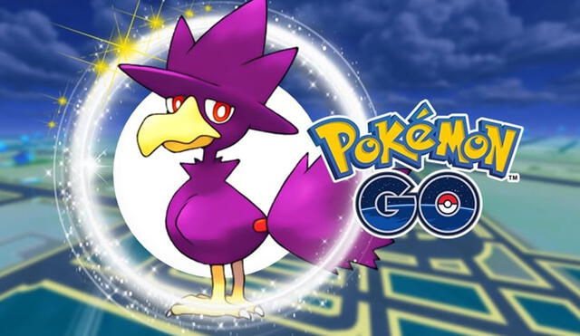 Murkrow se transforma Honchkrow. Foto: Niantic