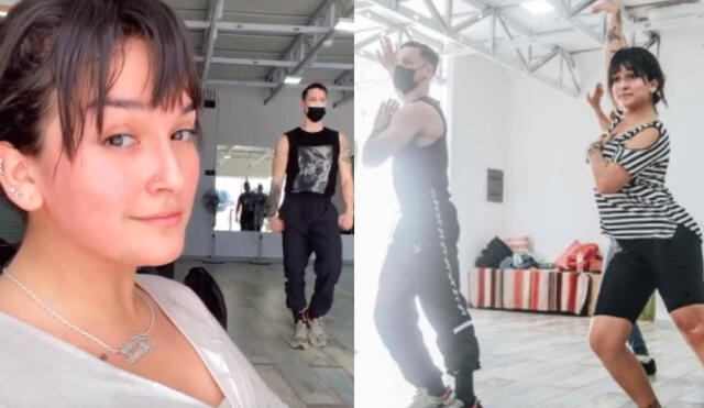 Daniela Darcourt habló sobre el ingreso de Anthony Aranda a su staff de bailarines. Foto: Instagram