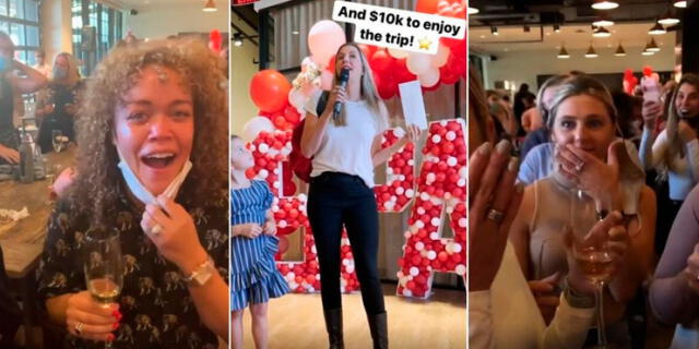 La CEO de Spanx, Sara Blakely, celebró el aumento del valor de su compañía de una forma peculiar. Foto: Facebook