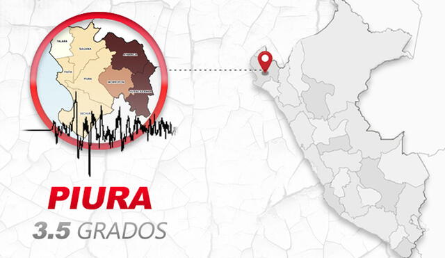 El temblor ocurrió a las 21.24 horas. Foto: La República